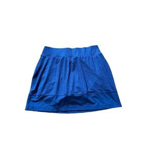 COLUMBIA Skort Anytime Women's MediumNavy Blue Athletic Performance Skirt Shorts